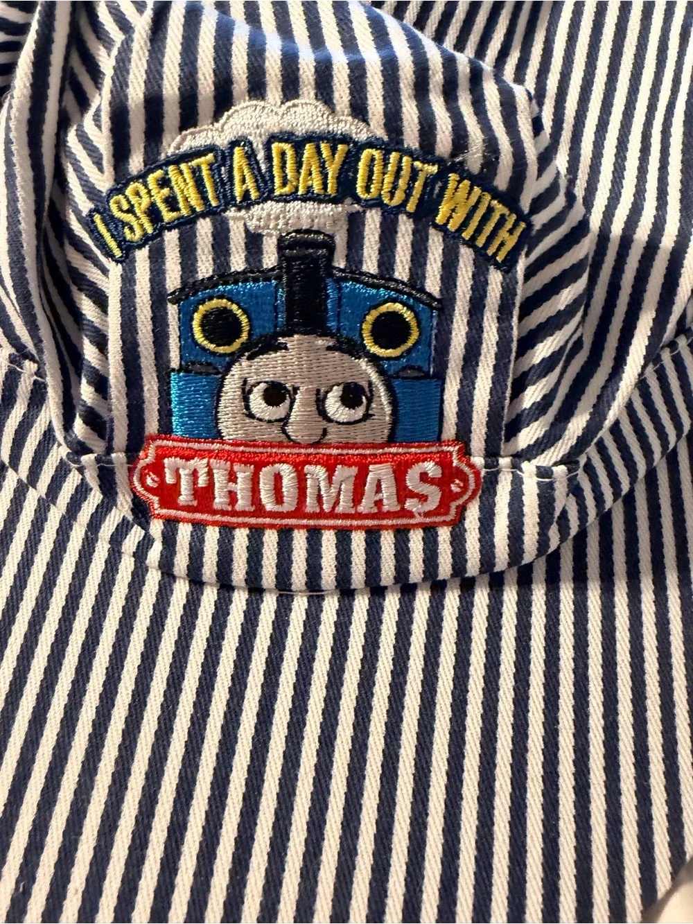 Thomas & Friends Blue and White Striped Engineer Hat
